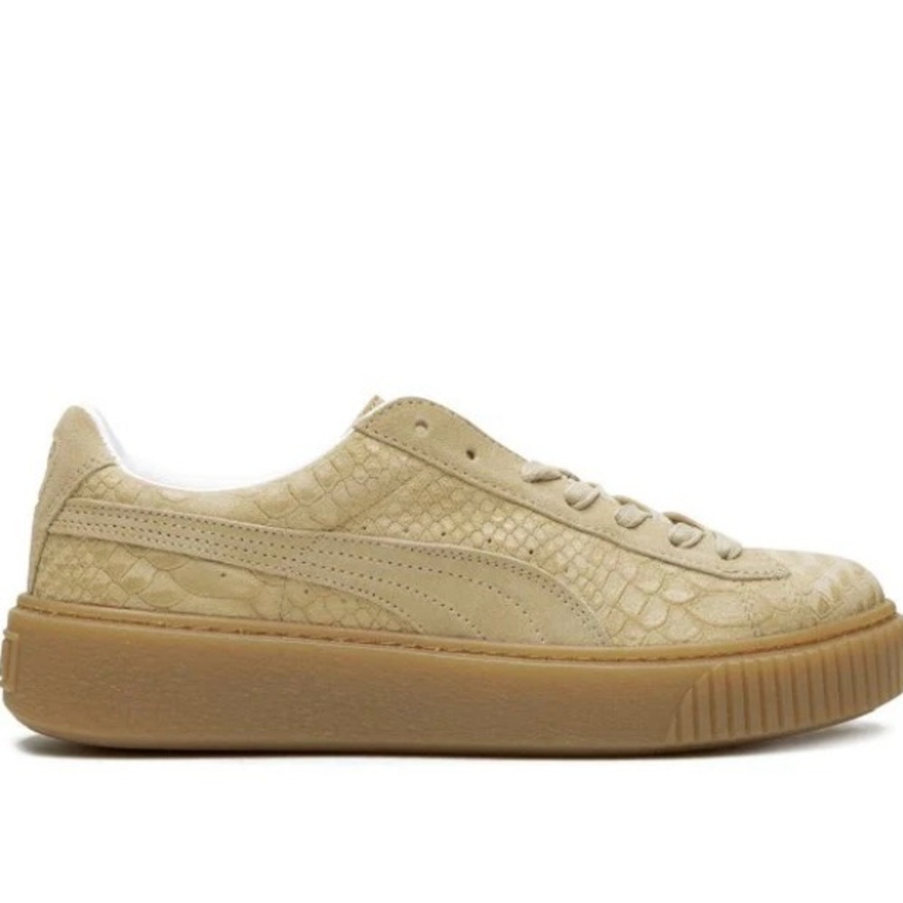 Puma Platform Exotic Skin Sneakers